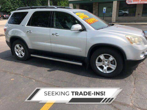 2009 GMC Acadia for sale at Stryker Auto Sales in South Elgin IL