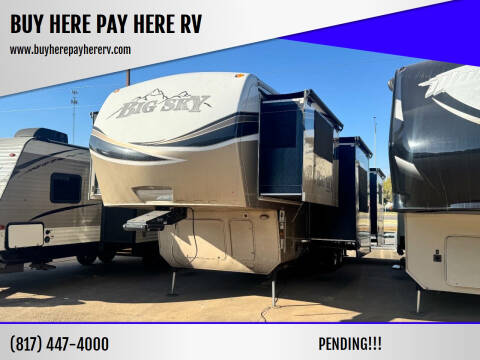 2013 Keystone RV Big Sky 3750FL for sale at BUY HERE PAY HERE RV in Burleson TX