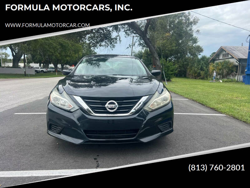 2017 Nissan Altima for sale at FORMULA MOTORCARS, INC. in Tampa FL