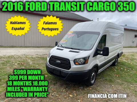 2016 Ford Transit Cargo for sale at D&D Auto Sales, LLC in Rowley MA