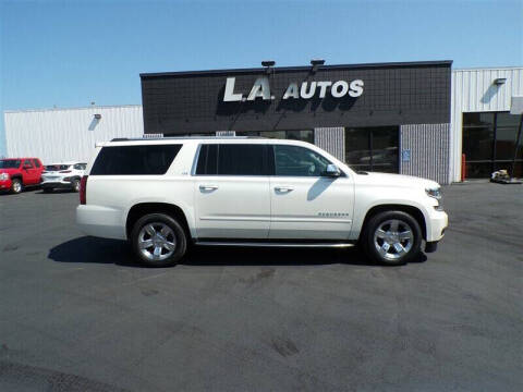 2015 Chevrolet Suburban for sale at L A AUTOS in Omaha NE