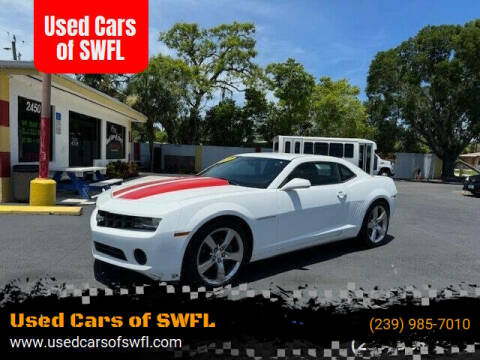 2013 Chevrolet Camaro for sale at Used Cars of SWFL in Fort Myers FL