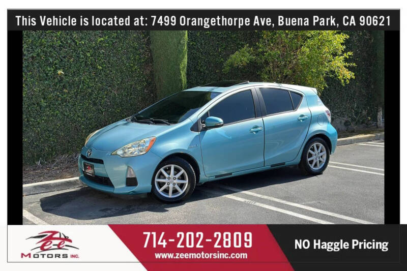 2012 Toyota Prius c