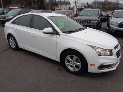 2015 Chevrolet Cruze for sale at BETTER BUYS AUTO INC in East Windsor CT