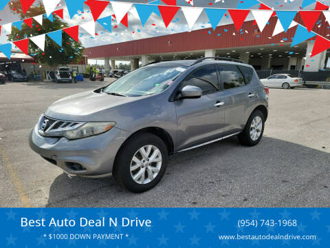 2014 Nissan Murano for sale at Best Auto Deal N Drive in Hollywood FL