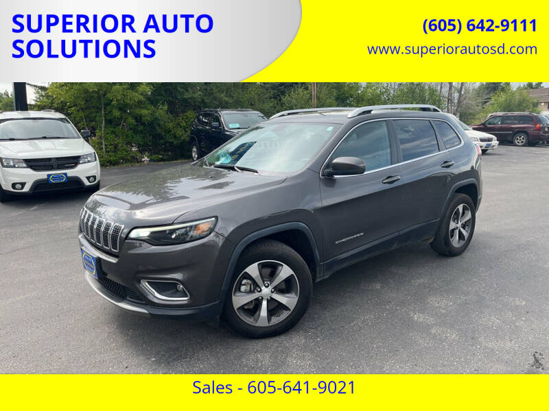 2020 Jeep Cherokee for sale at SUPERIOR AUTO SOLUTIONS in Spearfish SD