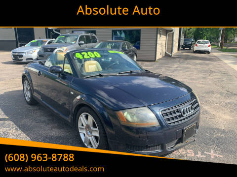 2006 Audi TT for sale at Absolute Auto in Baraboo WI