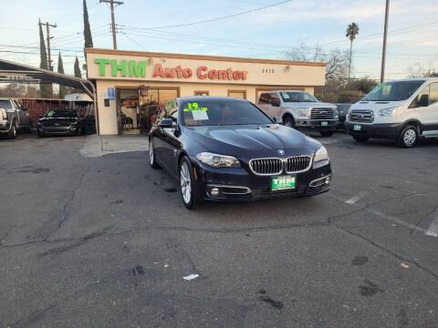 2014 BMW 5 Series for sale at THM Auto Center in Sacramento CA