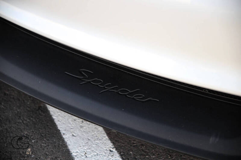 2022 Porsche 718 Boxster Spyder