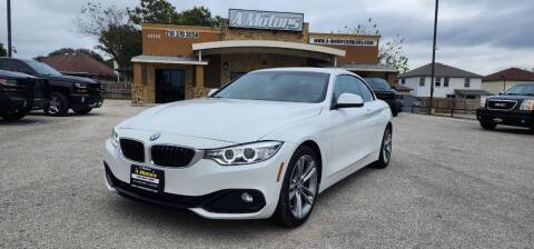 2017 BMW 4 Series for sale at A MOTORS SALES AND FINANCE - 5630 San Pedro Ave in San Antonio TX