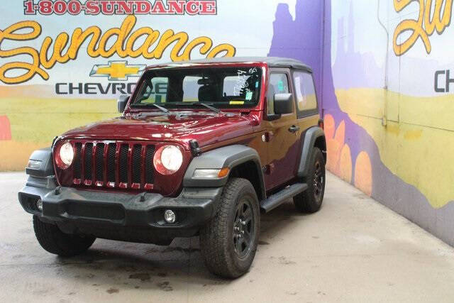 Used 2021 Jeep Wrangler Sport with VIN 1C4GJXAG5MW776854 for sale in Grand Ledge, MI