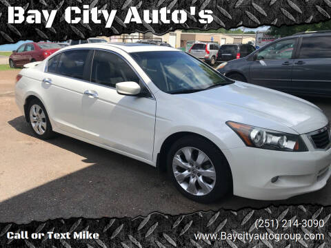 2010 Honda Accord for sale at Bay City Auto's in Mobile AL