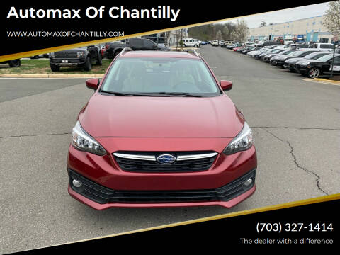 2020 Subaru Impreza for sale at Automax of Chantilly in Chantilly VA