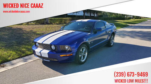 2005 Ford Mustang for sale at WICKED NICE CAAAZ in Cape Coral FL