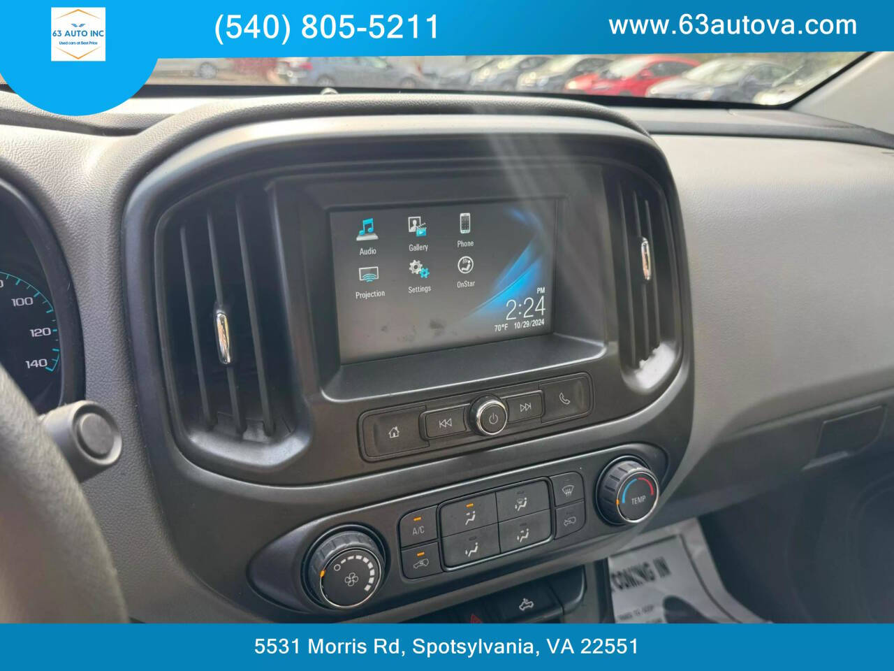 2018 Chevrolet Colorado for sale at 63 Auto Inc in Spotsylvania, VA