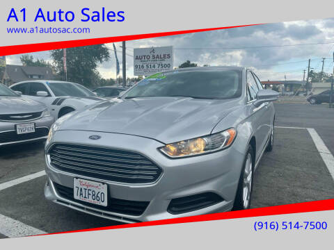 2013 Ford Fusion for sale at A1 Auto Sales in Sacramento CA