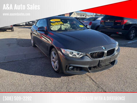2015 BMW 4 Series for sale at A&A Auto Sales in Fairhaven MA