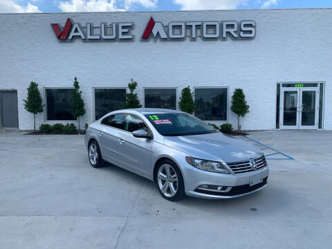 2013 Volkswagen CC for sale at Value Motors Company in Marrero LA