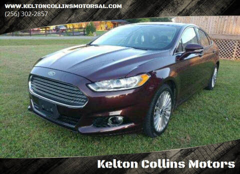 2013 Ford Fusion for sale at Kelton Collins Motors in Boaz AL