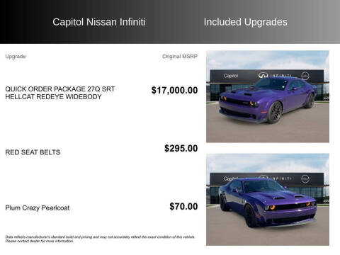 2019 Dodge Challenger SRT Hellcat Redeye