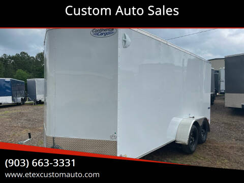 2025 Continental Cargo 7x16 Enclosed Trailer for sale at Custom Auto Sales - TRAILERS in Longview TX