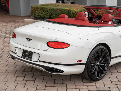 2022 Bentley Continental GTC Speed