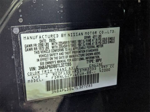 2026 Nissan Kicks SR