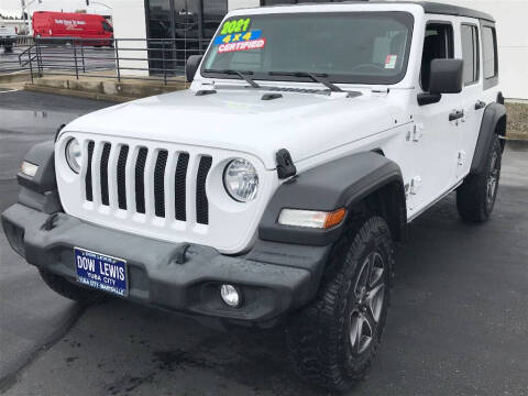 2021 Jeep Wrangler Unlimited for sale at Dow Lewis Motors in Yuba City CA