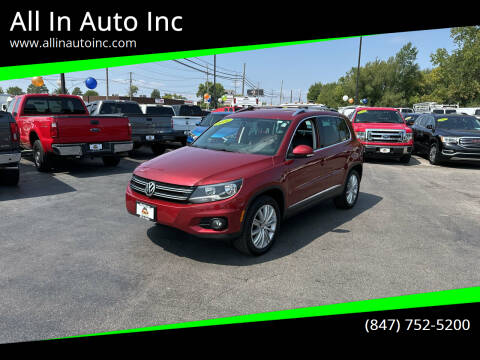 2014 Volkswagen Tiguan for sale at All In Auto Inc in Palatine IL