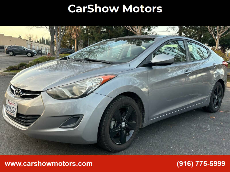 2013 Hyundai Elantra for sale at CarShow Motors in Sacramento CA