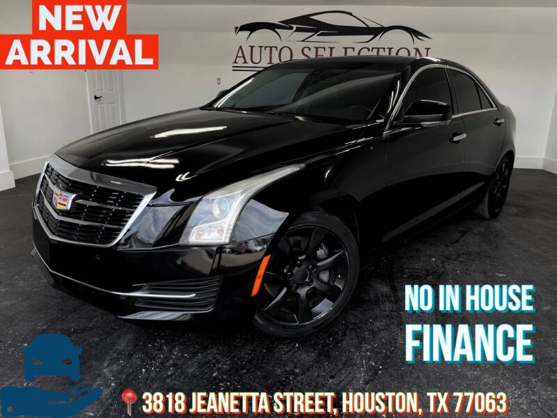 2015 Cadillac ATS for sale at Auto Selection Inc. in Houston TX