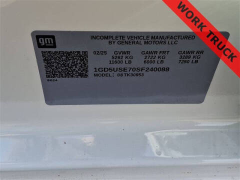 2025 GMC Sierra 3500HD