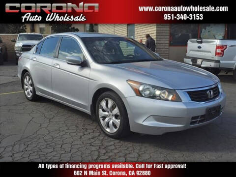 2010 Honda Accord for sale at Corona Auto Wholesale in Corona CA