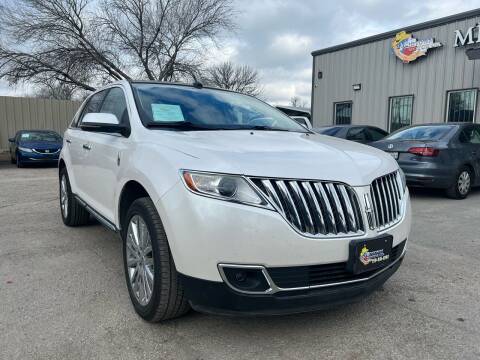 2012 Lincoln MKX for sale at Midtown Motor Company in San Antonio TX