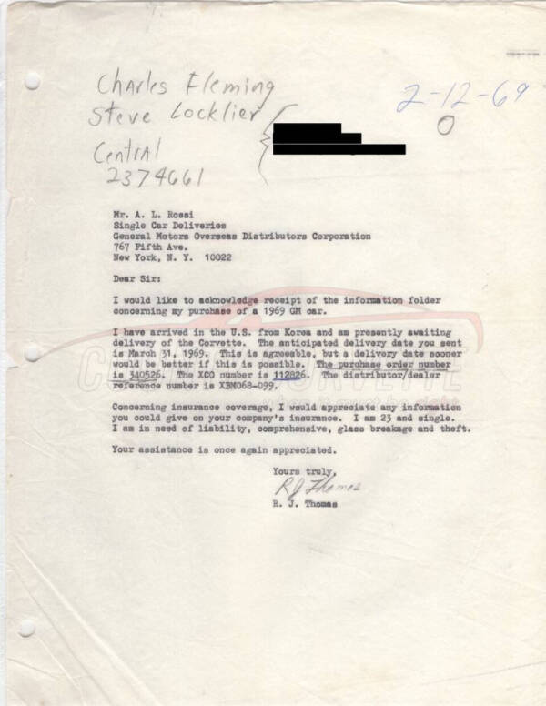 1969 Chevrolet Corvette