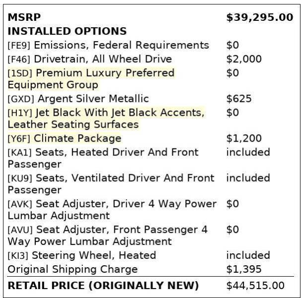 2023 Cadillac CT4 Premium Luxury