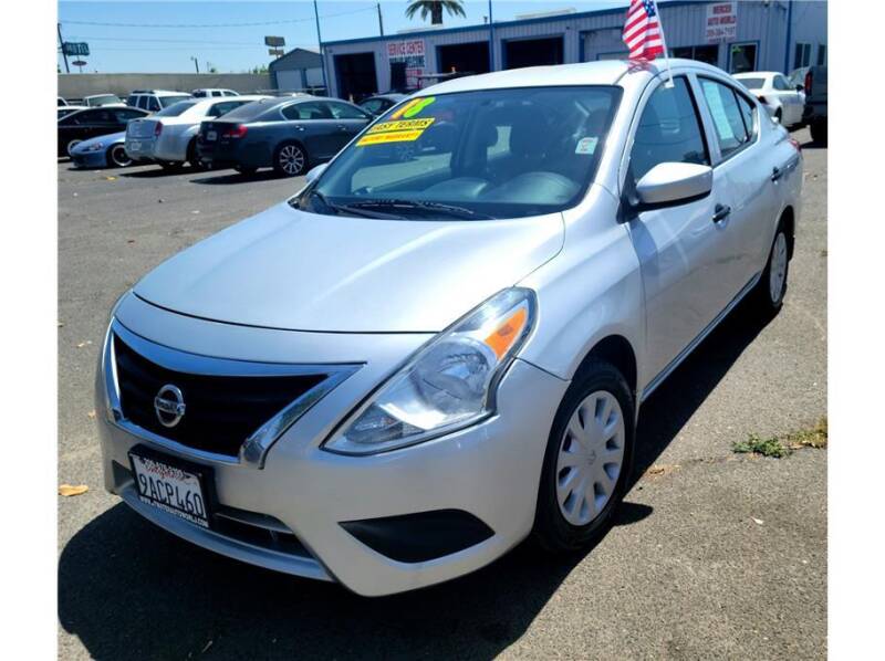 2018 Nissan Versa for sale at ATWATER AUTO WORLD in Atwater CA