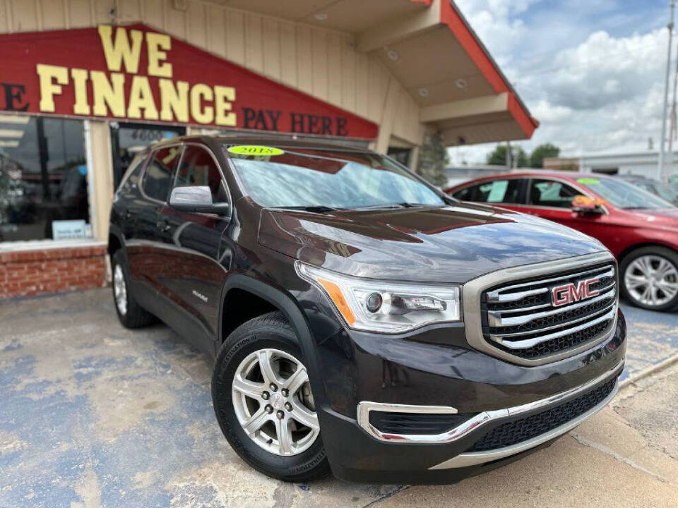 2018 GMC Acadia for sale at Caspian Auto Sales in Oklahoma City, OK