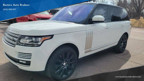 2014 Land Rover Range Rover for sale at Busters Auto Brokers in Mitchell SD