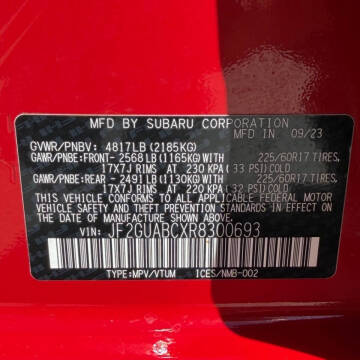 2024 Subaru Crosstrek