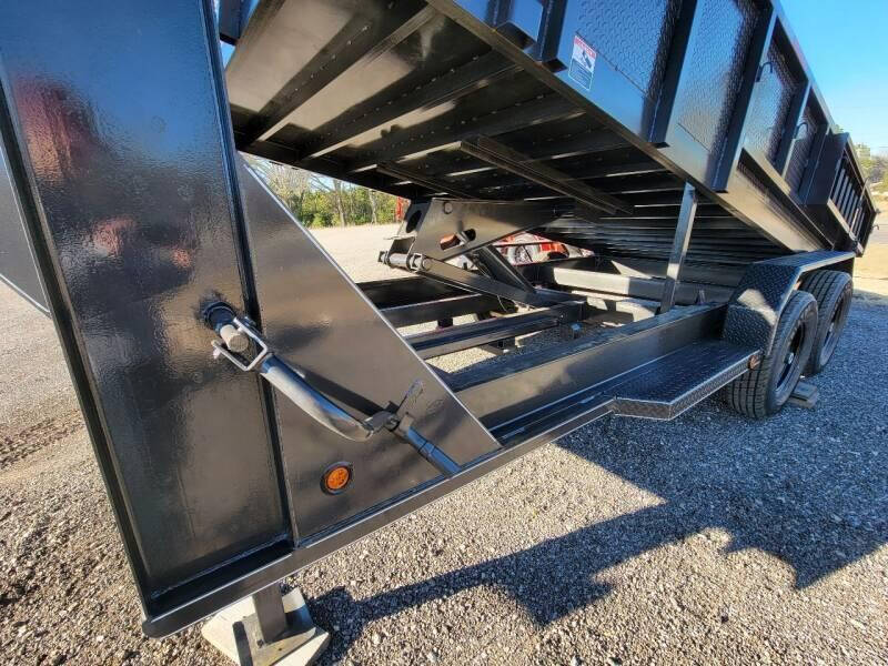 2022 J&C Trailers 83X16X2 DUMP TRAILER (RENTAL)