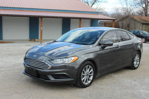 2017 Ford Fusion for sale at Bailey & Sons Motor Co in Lyndon KS