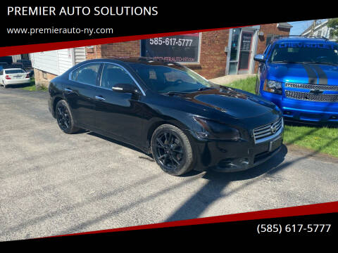 2012 Nissan Maxima for sale at PREMIER AUTO SOLUTIONS in Spencerport NY