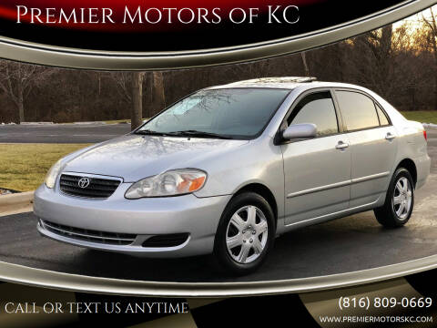 2006 Toyota Corolla for sale at Premier Motors of KC in Kansas City MO