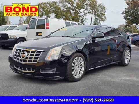 2012 Cadillac CTS for sale at Bond Auto Sales of St Petersburg in Saint Petersburg FL