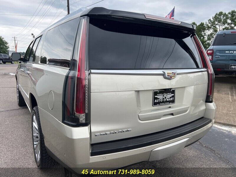 2017 Cadillac Escalade ESV Platinum