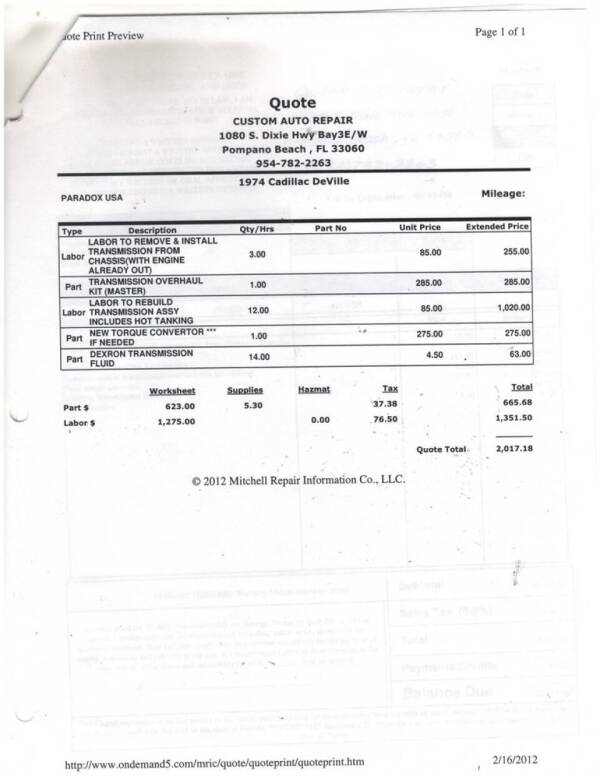 1960 Cadillac Eldorado