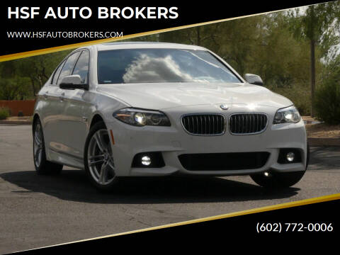 2015 BMW 5 Series for sale at HSF AUTO BROKERS in Phoenix AZ