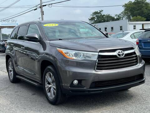 2014 Toyota Highlander for sale at MetroWest Auto Sales in Worcester MA