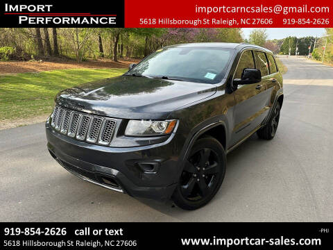 2015 Jeep Grand Cherokee for sale at Import Performance Sales in Raleigh NC